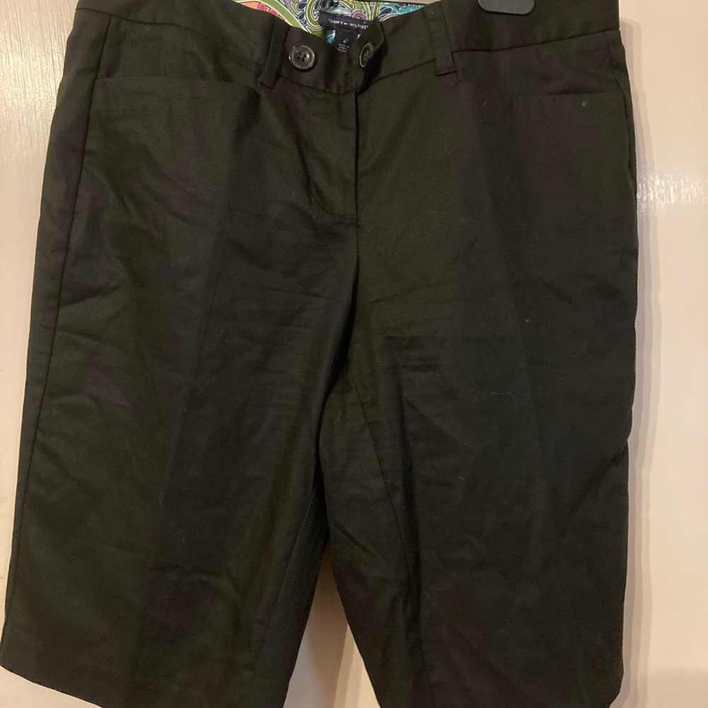 Tommy Hilfiger Black Classic Bermuda Shorts